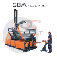 Четырехвалковый валец гидравлический MAC BENDING SBM 340х2500