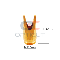 Сопло для лазерной резки Тип B, M13.5мм, h=32мм