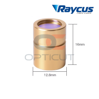 Колпачок защитный H=16,1мм d=12,85мм (Raycus), латунь
