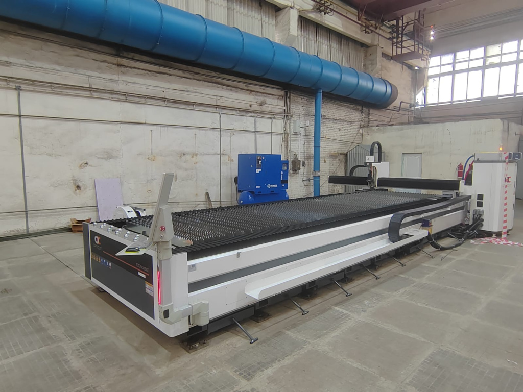 Комбинированный станок OPTICUT 6015GT 6000W введен в эксплуатацию Комбинированный станок OPTICUT 6015GT 6000W введен в эксплуатацию
