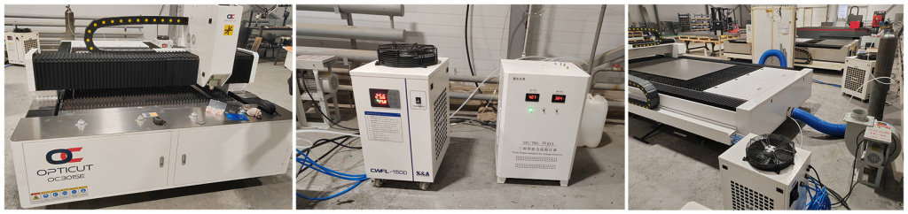 Станок лазерной резки листа OPTICUT 3015ECO введен в эксплуатацию