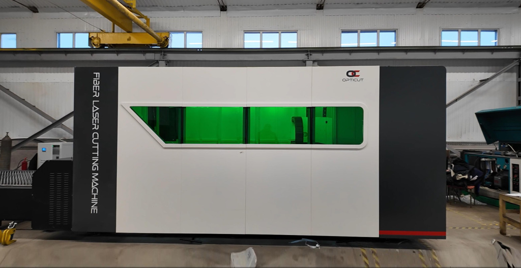 Станок лазерной резки OPTICUT 3015Н ECO 20000W запущен в эксплуатацию Станок лазерной резки OPTICUT 3015Н ECO 20000W запущен в эксплуатацию