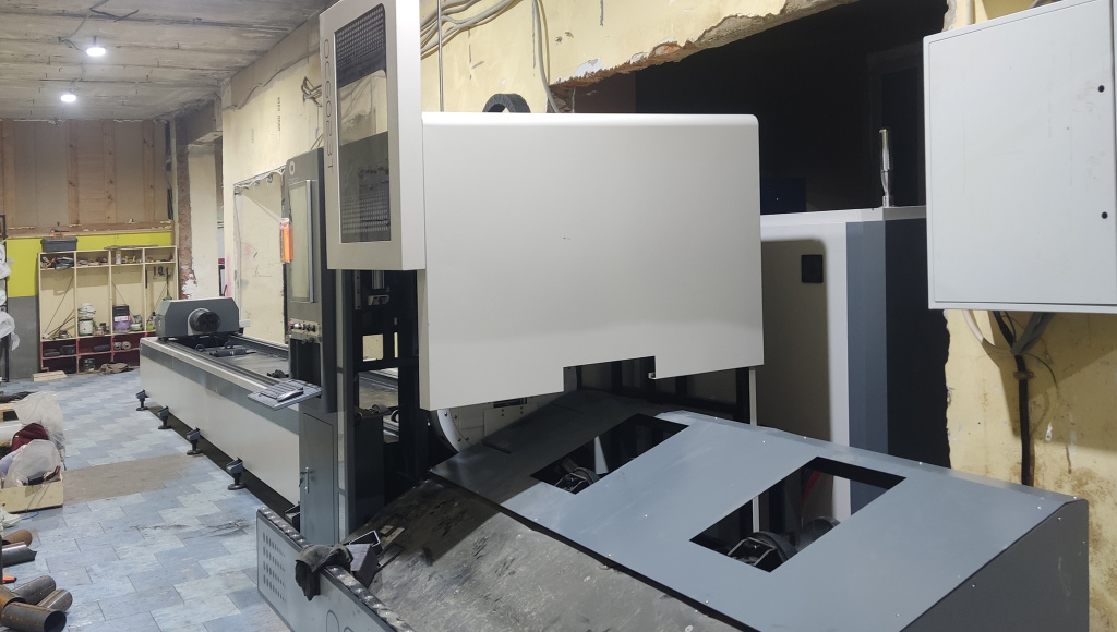 Станок лазерной резки OPTICUT OC3015E и лазерный труборез OPTICUT OC6023T запущены в эксплуатацию