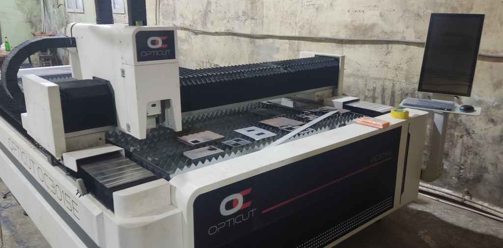 Станок лазерной резки OPTICUT OC3015E и лазерный труборез OPTICUT OC6023T запущены в эксплуатацию