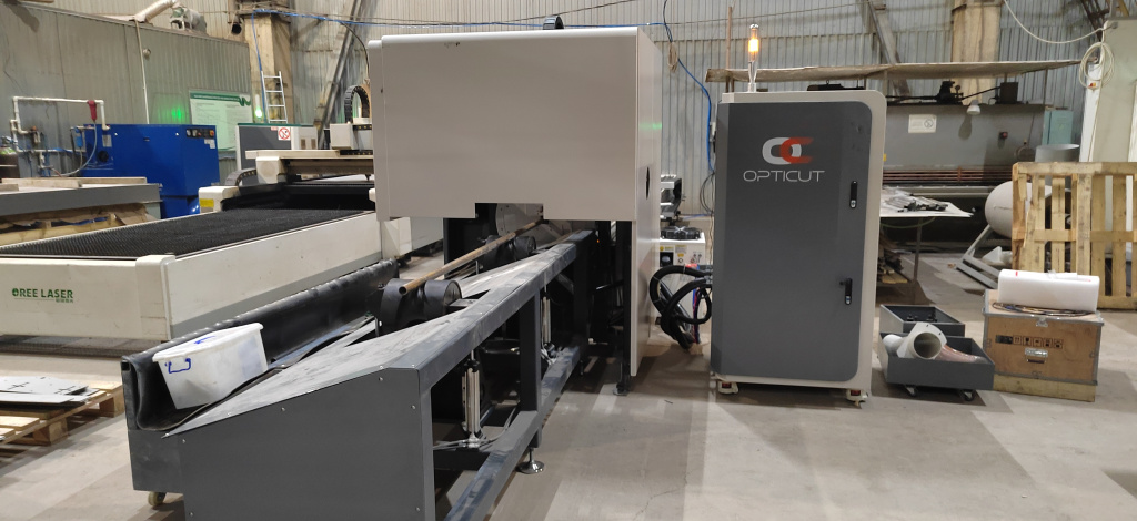 Труборезный станок ОС6023Т 1500Вт введен в эксплуатацию