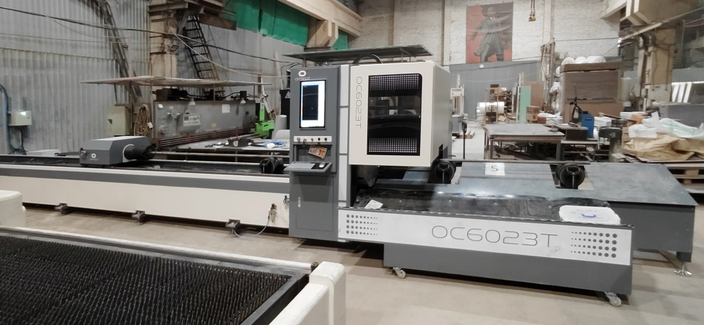 Труборезный станок ОС6023Т 1500Вт введен в эксплуатацию