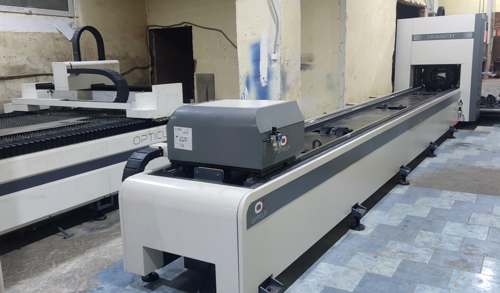 Станок лазерной резки OPTICUT OC3015E и лазерный труборез OPTICUT OC6023T запущены в эксплуатацию