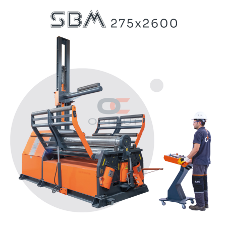 Четырехвалковый валец гидравлический MAC BENDING SBM 275х2500