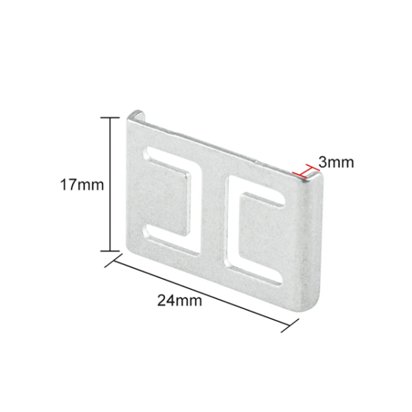 Держатель зеркала 22,5*17*3 мм Qilin