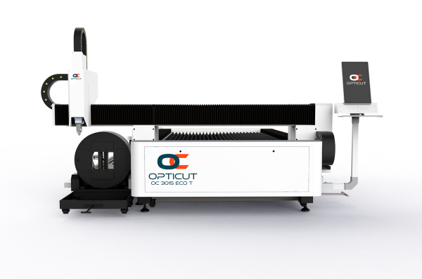 Лазерный станок резки листового металла и труб OPTICUT OC3015ECO T Лазерный станок резки листового металла и труб OPTICUT OC3015ECO T