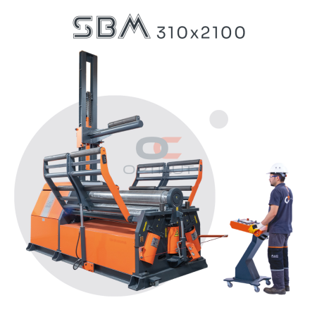 Четырехвалковый валец гидравлический MAC BENDING SBM 310х2100