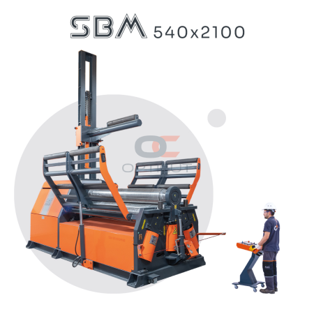 Четырехвалковый валец гидравлический MAC BENDING SBM 540х2100