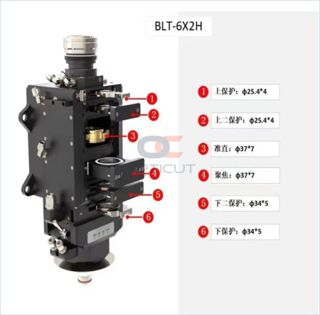 Лазерная режущая головка BLT642H Лазерная режущая головка BLT642H
