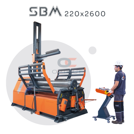 Четырехвалковый валец гидравлический MAC BENDING SBM 220х2500