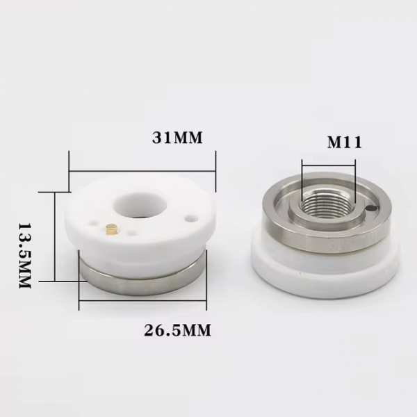 Проставка керамическая D=31/27 мм H=13,5 мм М11 NC63