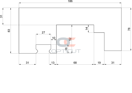 Гофра защитная оси Y OR-FM3015С OREE LASER