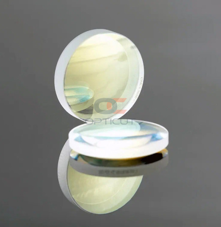 Линза фокусировочная двояковыпуклая D=30 мм, FL=200 (190,5) мм, 12 кВт