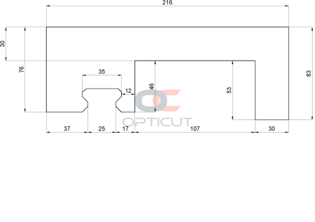 Гофра защитная оси Y OR-P3015C-08-01 OREE LASER