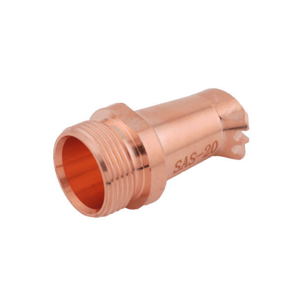 Сопло для лазерной сварки М16 L=34,5 мм с двойной подачей проволоки