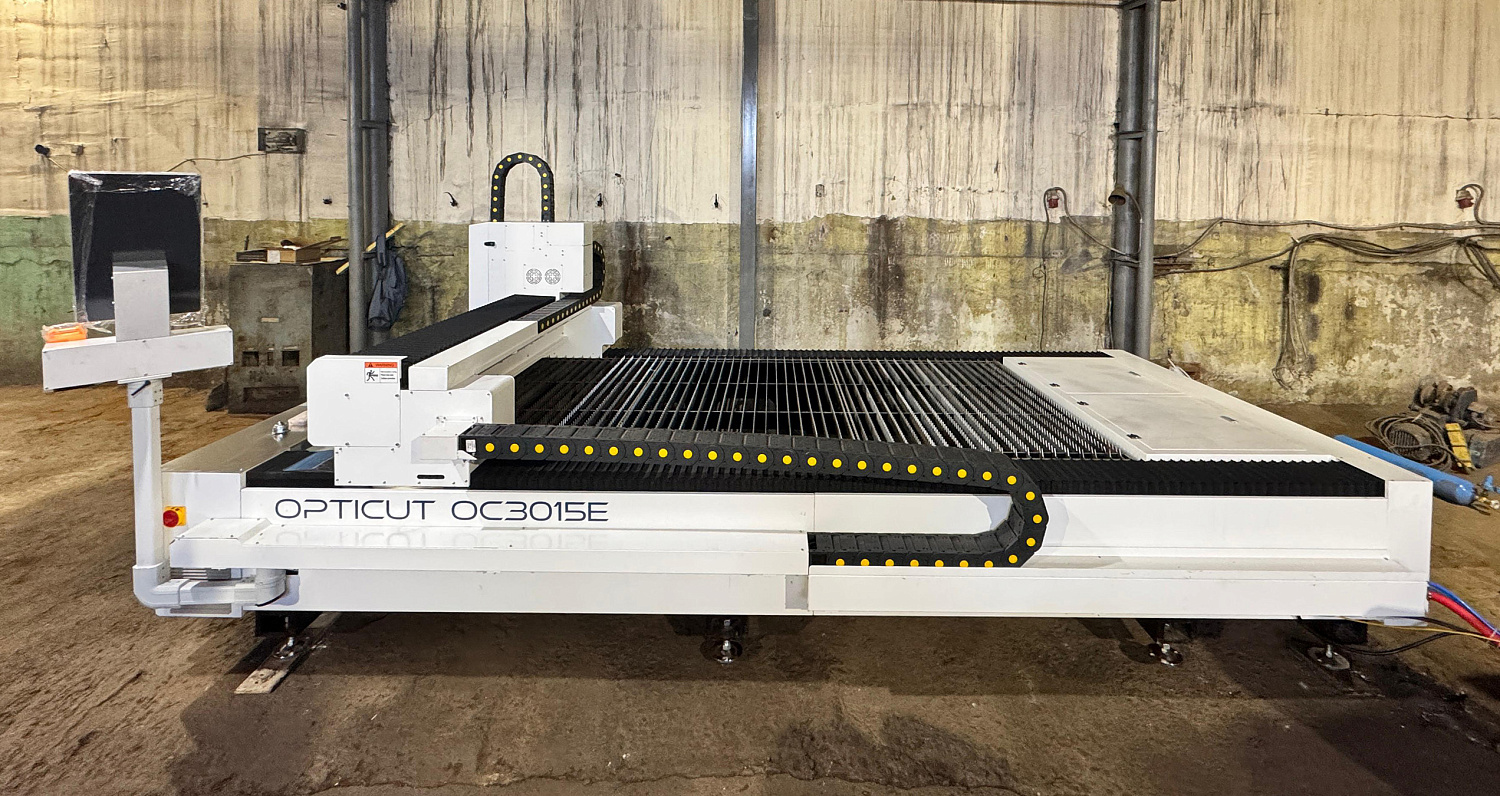 OPTICUT OC 3015 ECO 3 кВт: запуск станка в работу