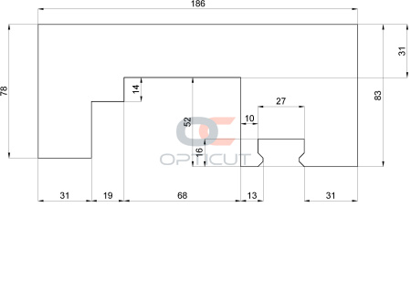 Гофра защитная оси Y OR-FM3015С OREE LASER