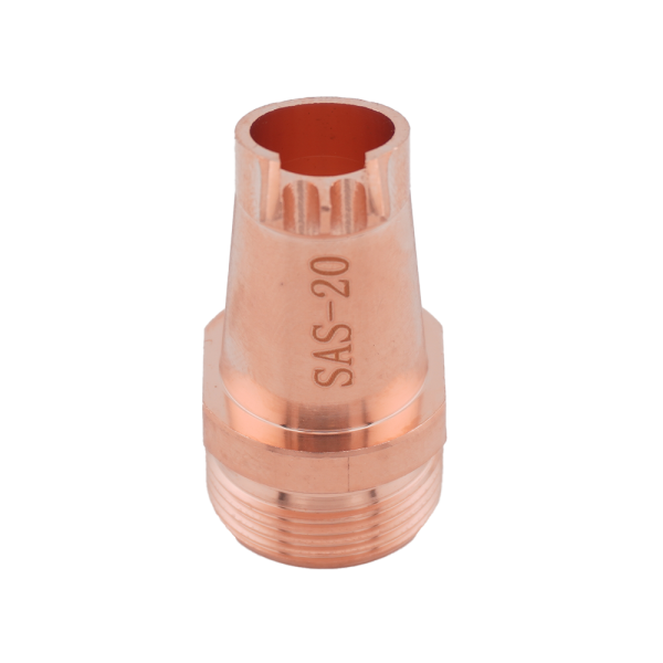 Сопло для лазерной сварки М16 L=34,5 мм с двойной подачей проволоки