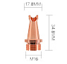 Сопло для лазерной сварки М16 тип A