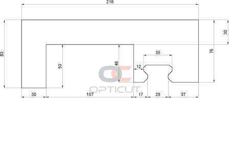 Гофра защитная оси Y OR-P3015C-08-01 OREE LASER