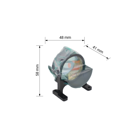 Линза коллиматорная в сборе с объективом D=37 мм FL=100 мм для BM06К