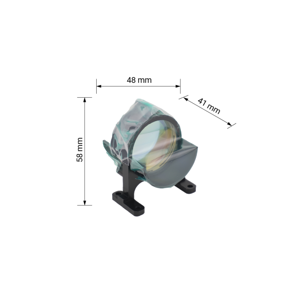 Линза коллиматорная в сборе с объективом D=37 мм FL=100 мм для BM06К