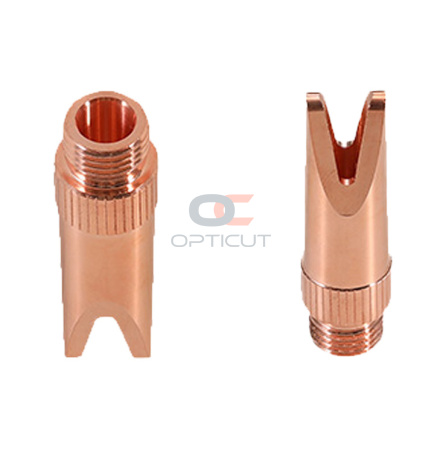 Cопло для лазерной сварки L=40 мм M10x1 (плоский угол)