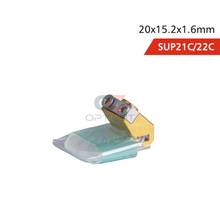 Зеркало 20*15,2*1,6 мм с держателем SUP22