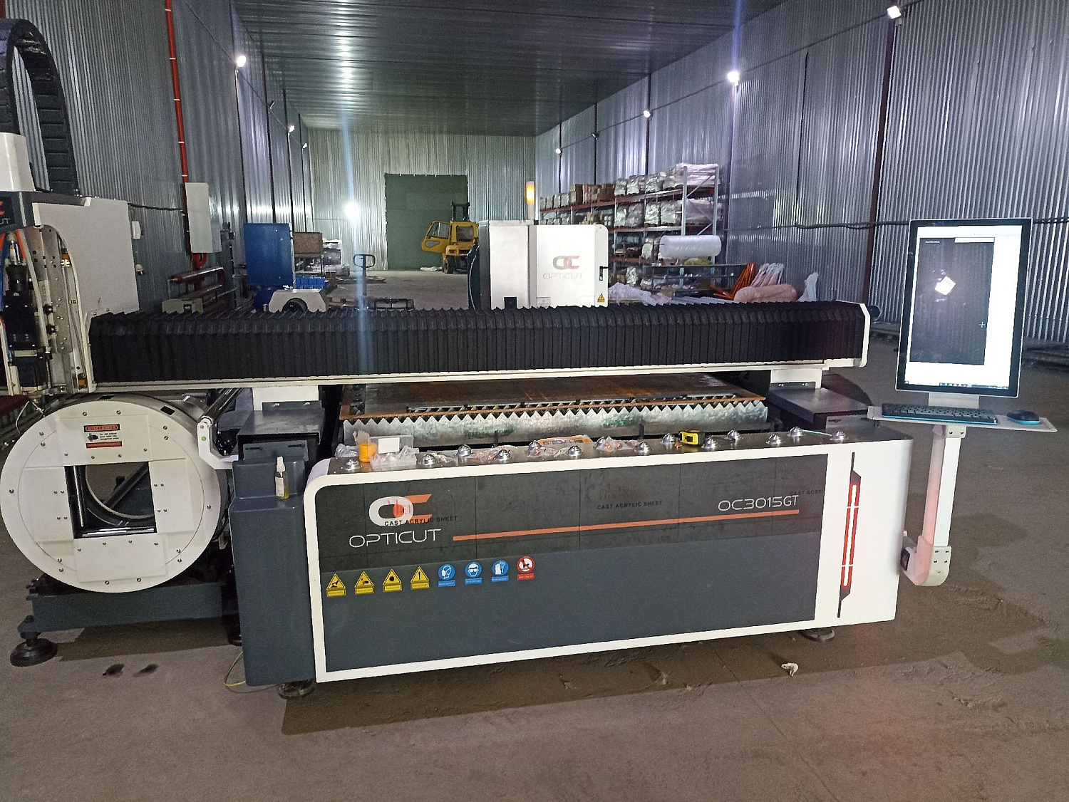 Комбинированный станок OPTICUT 3015GT введен в эксплуатацию