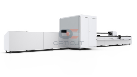 Станок лазерной резки по металлу - круглой и профильной трубы OPTICUT OC6035T