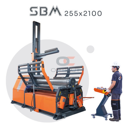 Четырехвалковый валец гидравлический MAC BENDING SBM 255х2100