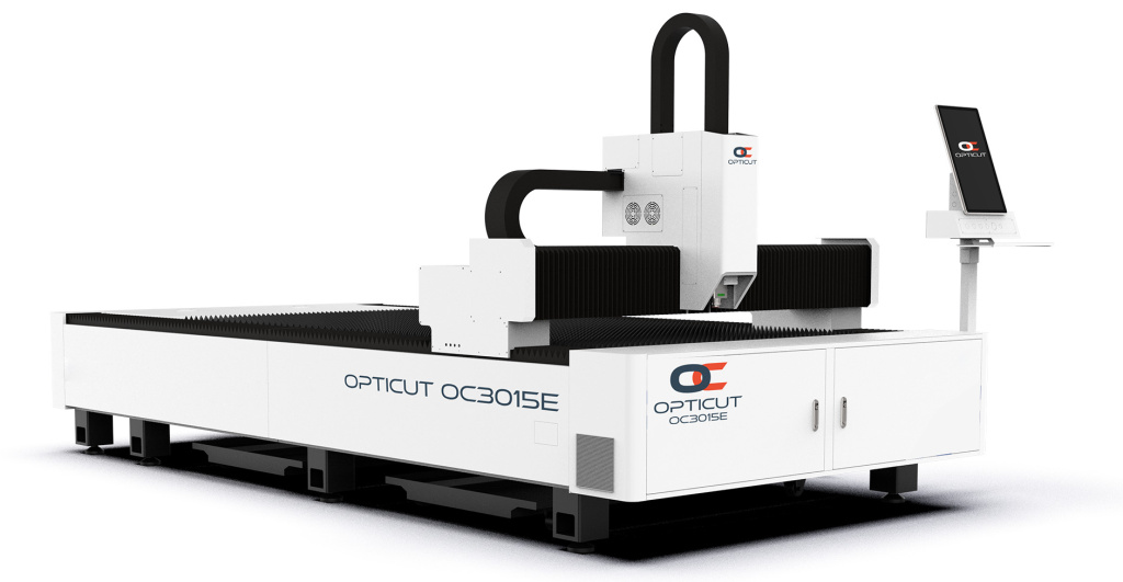 Оптоволоконный станок для лазерной резки листа OPTICUT 3015E Оптоволоконный станок для лазерной резки листа OPTICUT 3015E