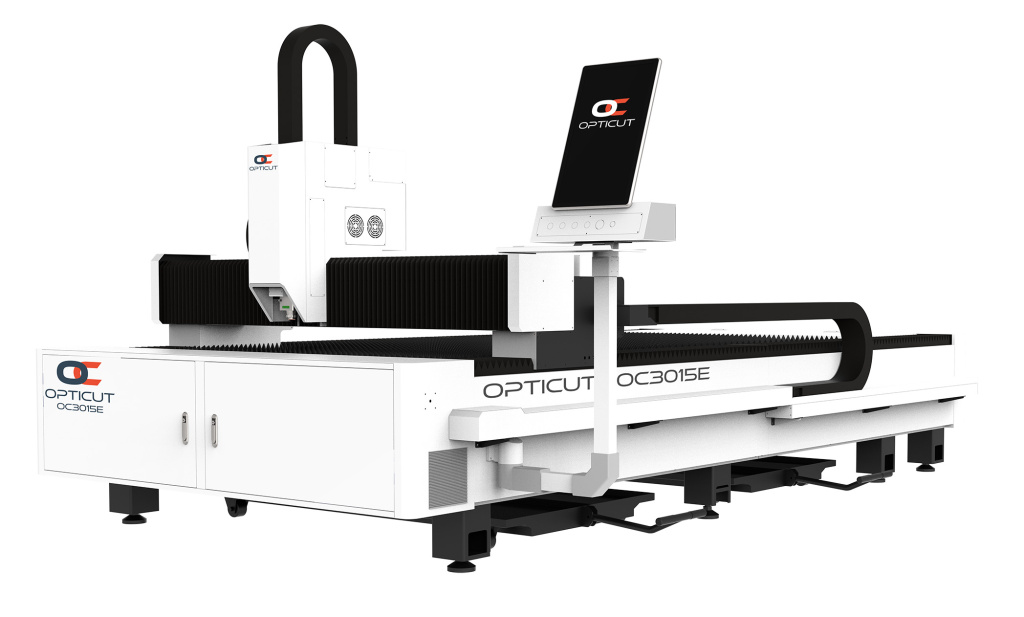 Оптоволоконный станок для лазерной резки листа OPTICUT 3015E Оптоволоконный станок для лазерной резки листа OPTICUT 3015E